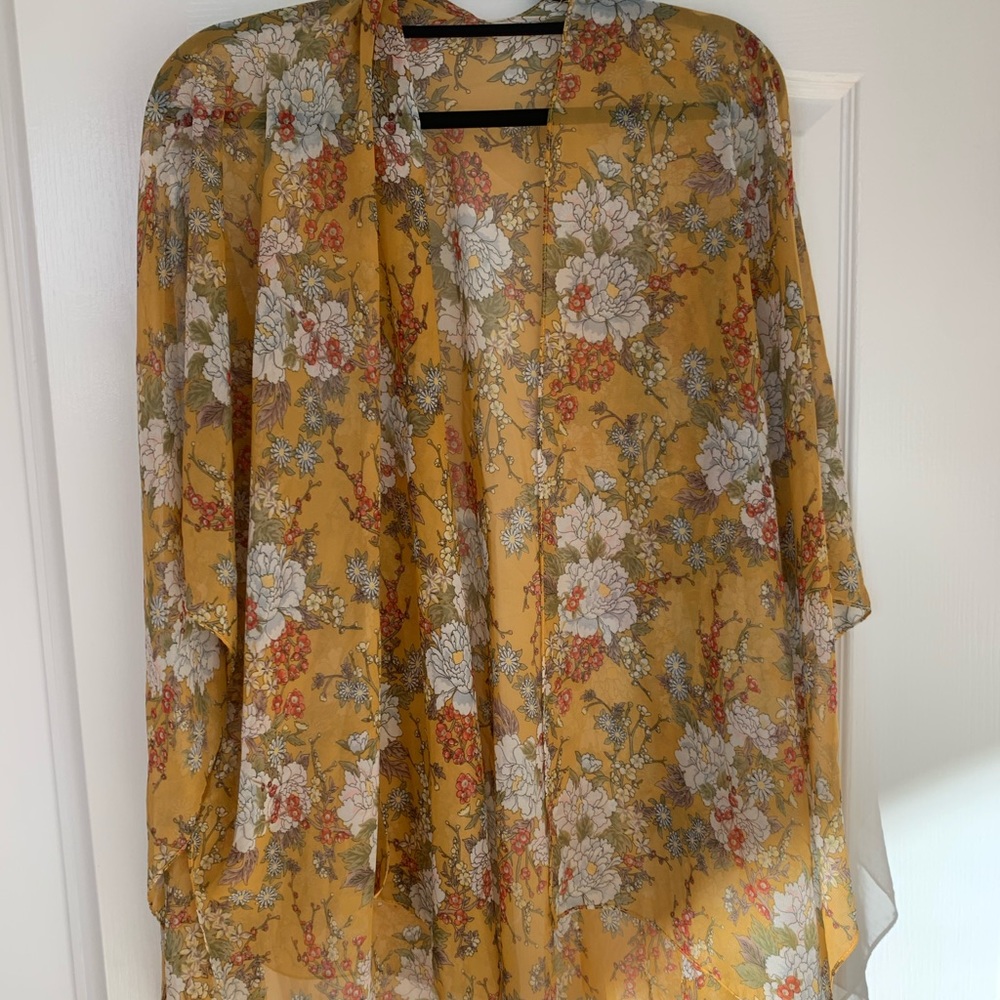Floral kimono